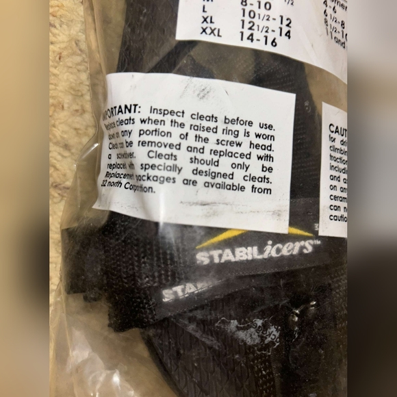 NEW! STABILlicers Sure-Fraction Snow Tires Size M Unisex - Picture 10 of 13